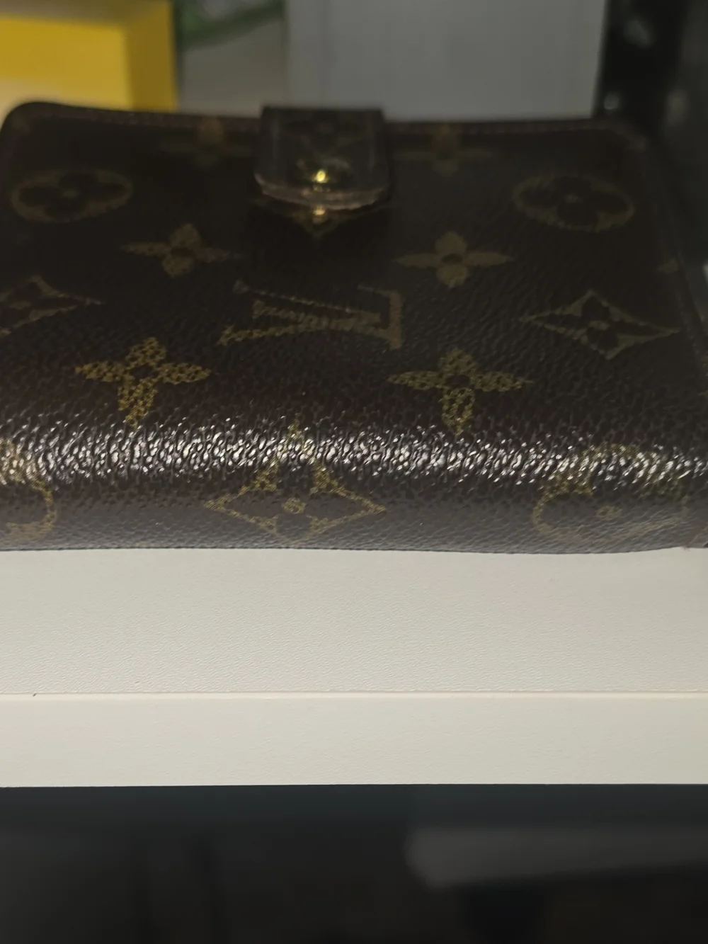 Louis Vuitton Monogram Brown Zip-Around Unisex Wallet Logo Zipper Snap - Picture 5 of 12